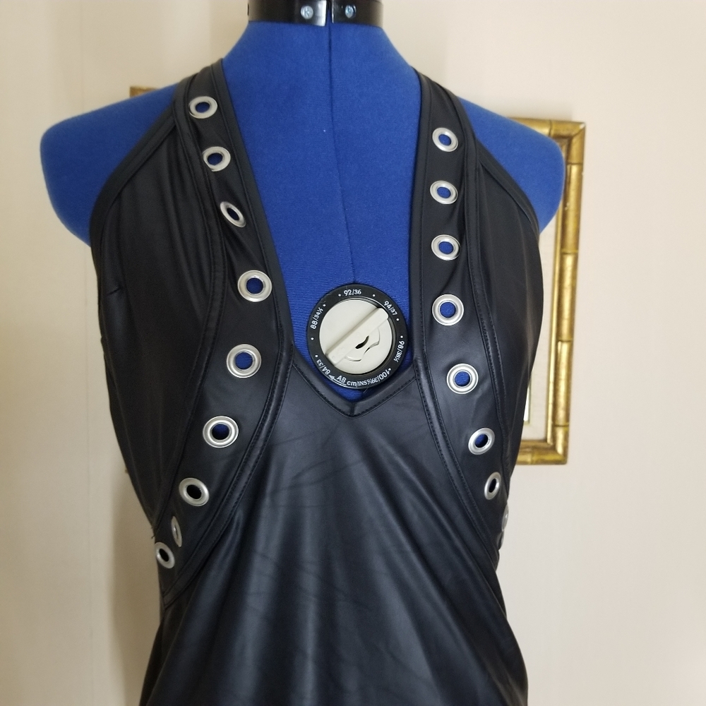 Lowcut Black Dress